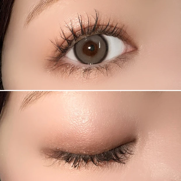 ルナソル　アイカラーレーションN 07 Vintage Petal ブルベ夏 スウォッチ