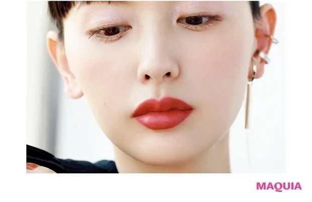 【エクセルの人気コスメ】エクセルのマットリップはくすみ系レッドが断然イイ!_HOW TO MAKEUP