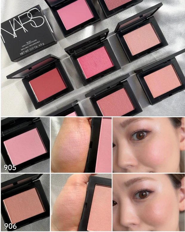 NARS 「ブラッシュ N」 新8色