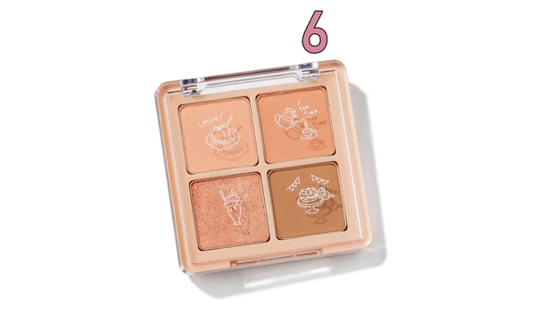 NOTONE ピーチ ブラッシュ  トースト カフェ  アイ パレット 01