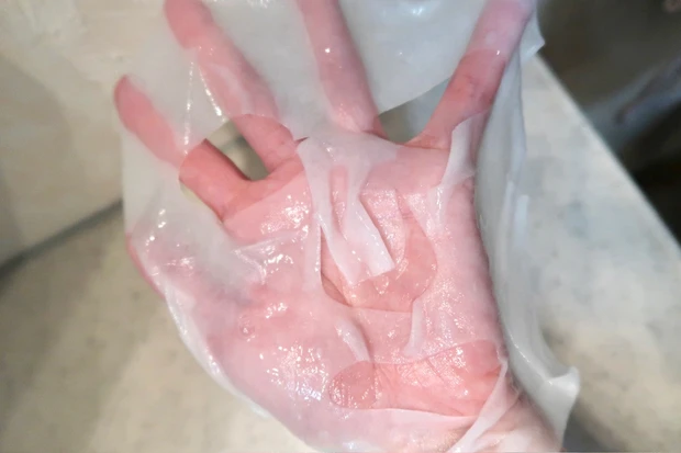 MEDIHEAL  ROSE PDRN  Essential Mask_Healthy Glowのシート②