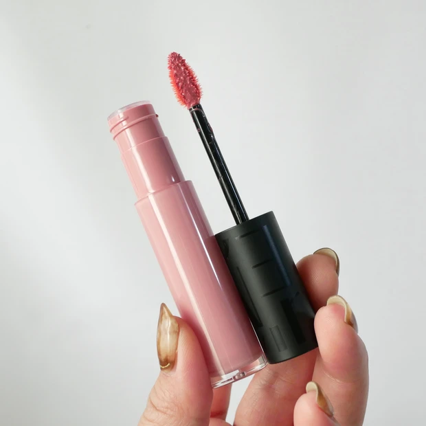 マキアージュ 新作 リップ リップグロウボム PK215 さくらボム