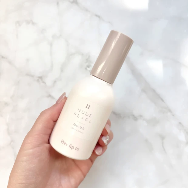欠品続きのヘアミルク「RICH ESSENCE HAIR MILK - NUDE PEARL -」