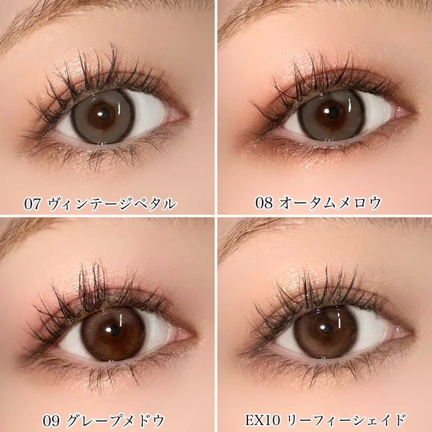 ルナソル LUNASOL アイカラーレーション N 新色 2025 比較 アイメイク