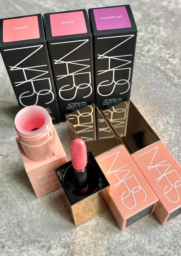 NARS アフターグロー リキッド ブラッシュを全色スウォッチ！ 人気