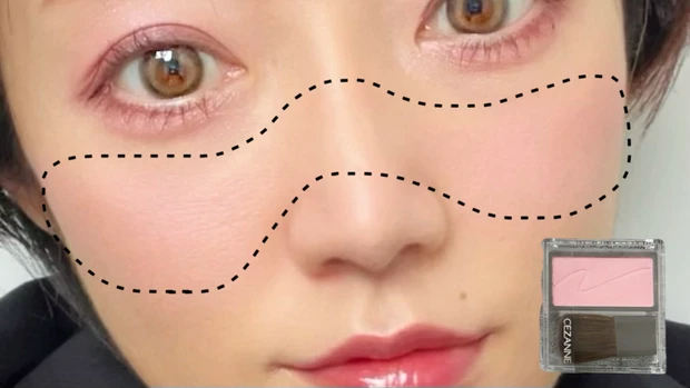 CEZANNE　セザンヌ　ブルベ　秋メイク　モーヴメイク