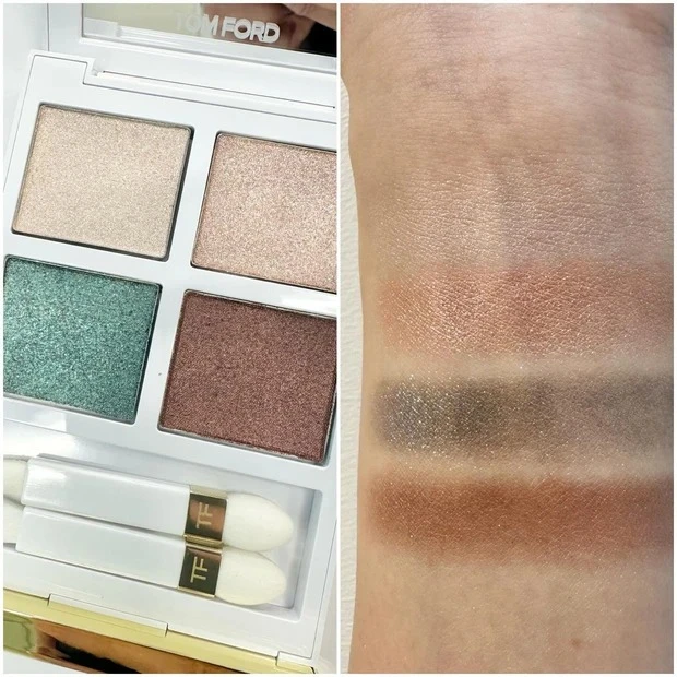 2024年夏新色アイシャドウ_トム フォード ソレイユ アイ カラー クォード_スウォッチ
