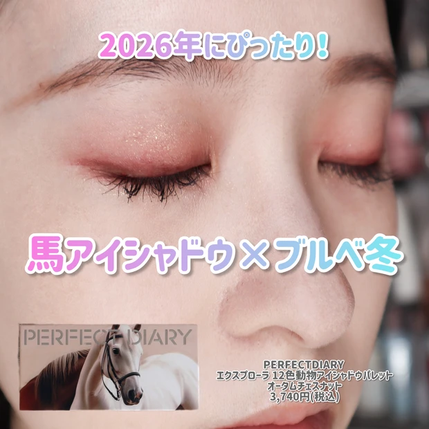 パーフェクトダイアリー エクスプローラ 12色動物パレット