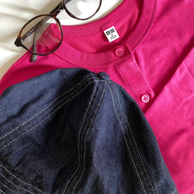 【under 2,000円】\羽織って、被って、掛ける♬/ユニクロUVカットアイテムの紹介_11