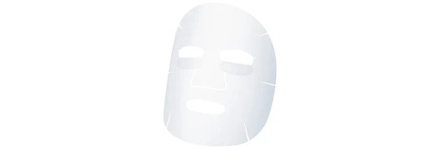 マキア MAQUIA 5月号特別版付録　トランシーノ薬用 ブライトニング フェイシャルマスク　マスク写真