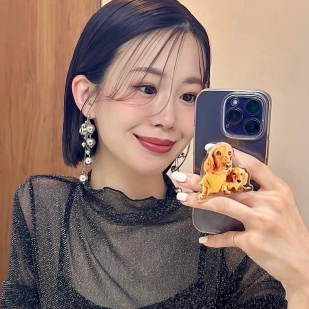 シースルー前髪 ミルボンエルジューダポイントケアスティック