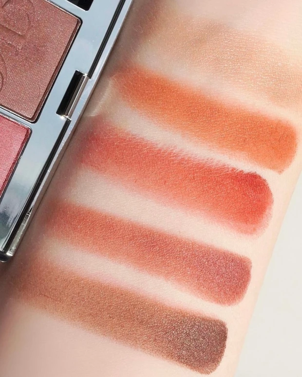 Diorの2022秋コレをスウォッチ！紅葉のような赤みカラーで秋のカラーメイクにも。マスカラとアイシャドウを大紹介🍁_4_1