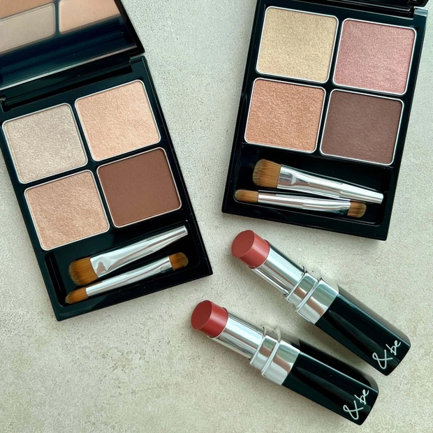 &be（アンドビー）の限定プランプリップをスウォッチ！ 人気アイシャドウの新色・限定色も