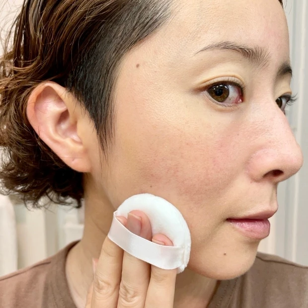 コンビニコスメでマスクメイク!セブンイレブンParaDo神フェイスパウダーでマスクにメイクが付きにくくなる!?_6
