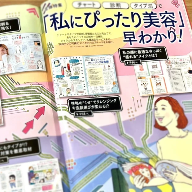 マキア MAQUIA 9月号  美容  私にぴったり美容