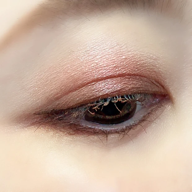 【CANMAKE】シルキースフレアイズ新作でいちごメイク！デパコス好きがオススメするプチプラアイシャドウ！(動画・写真あり)_3_1