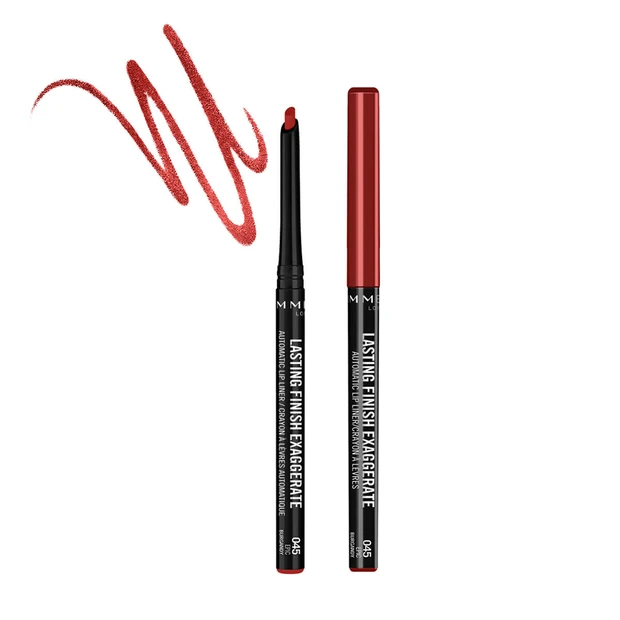 リンメル ラスティング フィニッシュ エグザジェレート リップライナー ￥880 045 エピックバーガンディ