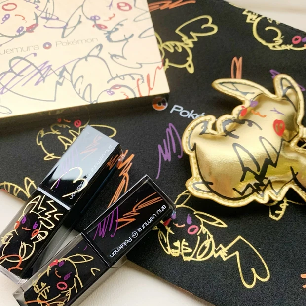 【クリスマスコフレ2019】メイクレシピあり♡︎ピカチュウ萌えコスメ《シュウ ウエムラ × ポケモン コレクション》♡︎
