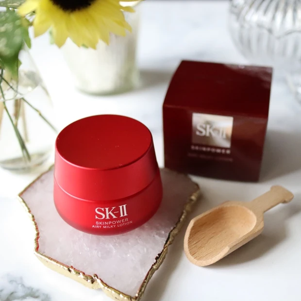 【8/21新発売】SK-Ⅱで目指せ"うるツヤ肌"!新シリーズ「スキンパワー」の美容乳液お試しレポ_1