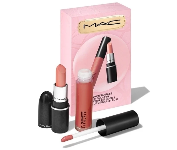 MAC ブローウィン バブル リップ デュオ / ピンク