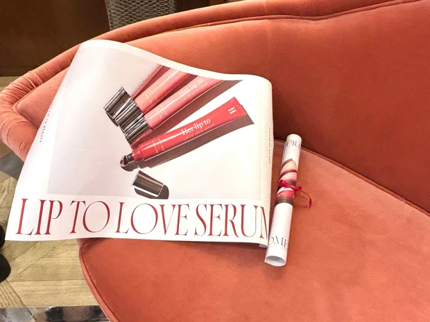 House of Hermeで開催されたHer lip to BEAUTY新作美容液リップ「LIP TO LOVE SERUM」ローンチイベントの様子