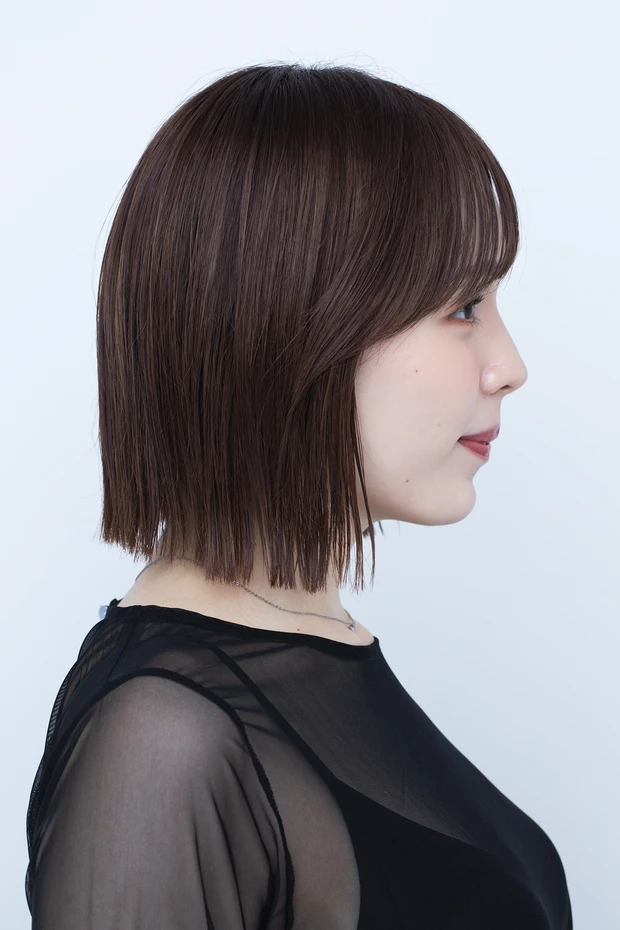 小顔 小顔ヘア 丸顔 ボブ