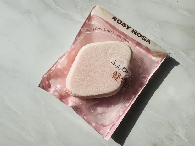 ロージーローザ シフォンタッチスポンジN ダイヤ型 の口コミ＆レビュー
