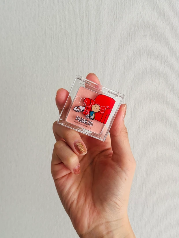 muiceのぽわんチーク PN01 コットンメロリーナ