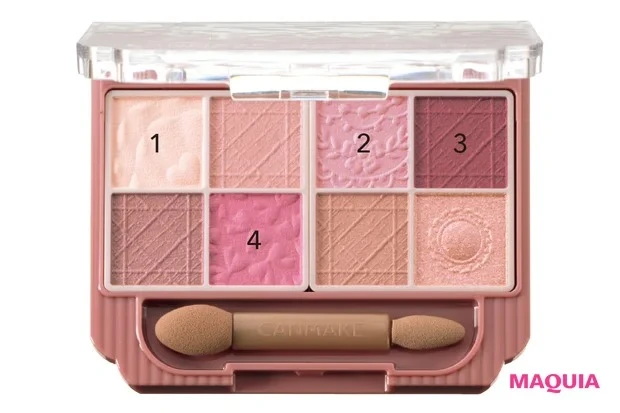 多幸感あふれるピンク肌メイク アイテム