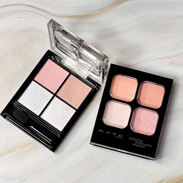 KATE　ケイト　ポッピングシルエットシャドウ　限定色　EX-4 EX-5　ブルベ夏・イエベ春　おすすめ