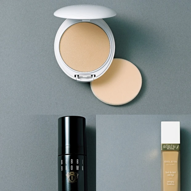 ツヤ×透け感のある肌をつくる、この秋注目のファンデーション&ベース3選