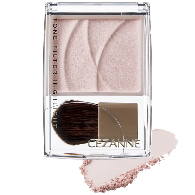 2026年春おすすめ新作パウダーハイライト　セザンヌ トーンフィルターハイライト 02