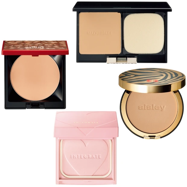 粉っぽさゼロの名品揃い！ 新作プレストパウダー図鑑