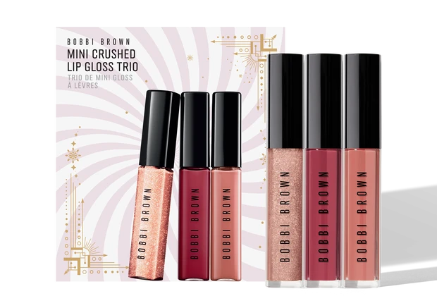 ミニ クラッシュド オイル インフューズド グロス トリオ