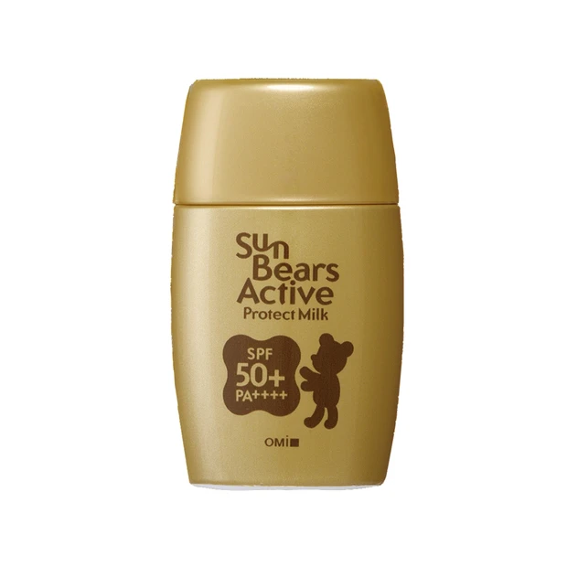 サンベアーズアクティブ プロテクトミルク SPF50+／PA++++ 30g ￥528（編集部調べ）／近江兄弟社