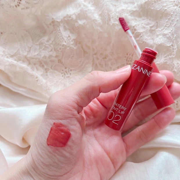 オッス!推しコス 【プチプラ代表セザンヌの名品♡】ウォーターリップティント8色揃えました!_10