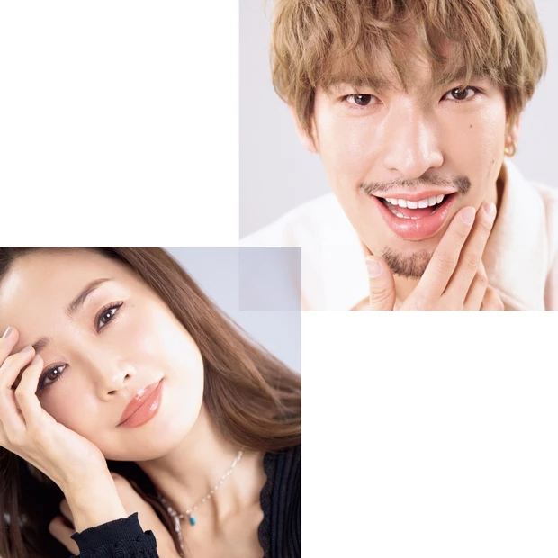 神崎恵×EXIT りんたろー。が、未来までアゲてくれる愛用スキンケアを語…