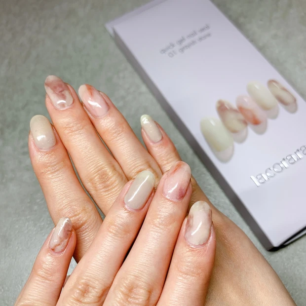 ラコララン lacoraran ジェルネイルシール セルフネイル 2022年夏ネイル