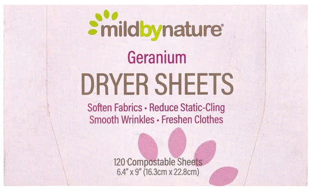 マキア　鈴木えみ　愛用品　香水　柔軟剤　Mild By Natureドライヤー シート ゼラニウム