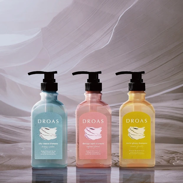 クレイシャンプー「DROAS」がフルリニューアル！ 頭皮と毛髪の同時ケア機能がパワーアップ
