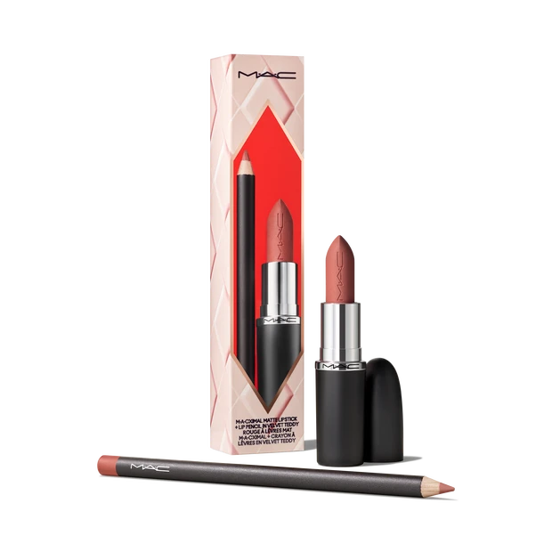 MACクリスマスコフレ2025_トプシー テディ リップ キット