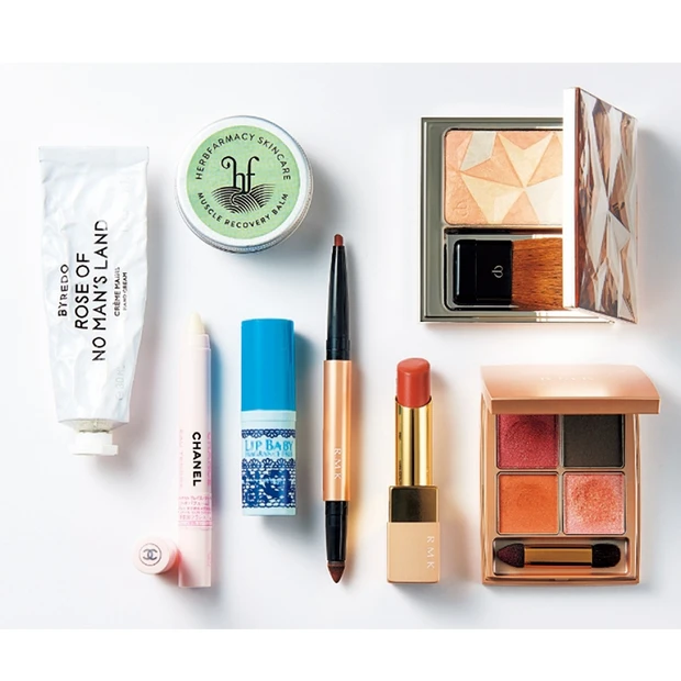 ポーチの省スペースに「マルチコスメ」