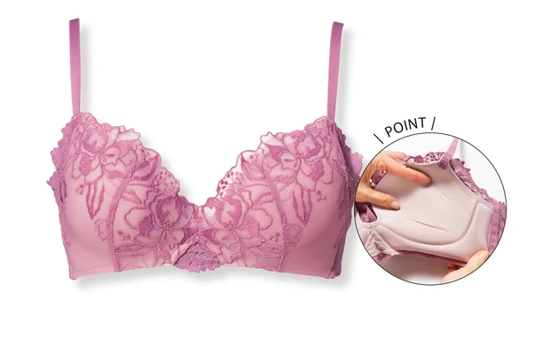 ±1カップ、アンダー±5㎝のサイズ変化にも対応