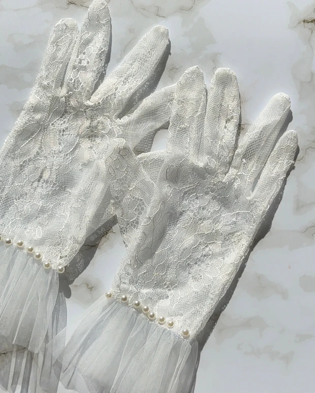 結婚 結婚式 前撮り フォトウェディング 準備 SHEIN おすすめ 小物 ドレス タキシード グローブ 手袋