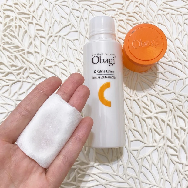 ふきとり化粧水として使用