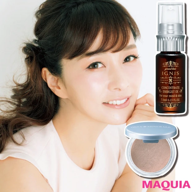 石井美保さんの“ざわつき肌”対策法って? 愛用コスメを大公開!