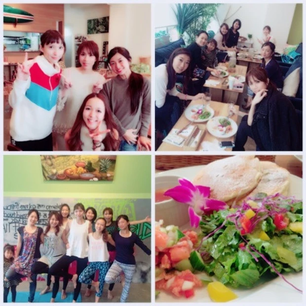 Cafeyogaで憧れの朝活スタート@表参道⭐︎Cinnamon’s