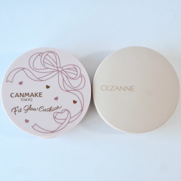 キャンメイク セザンヌ クッションファンデ 比較