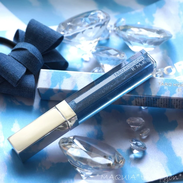 新作ネイビーグロス★RMK リップジェリーグロス TH-01ワンダーブルー