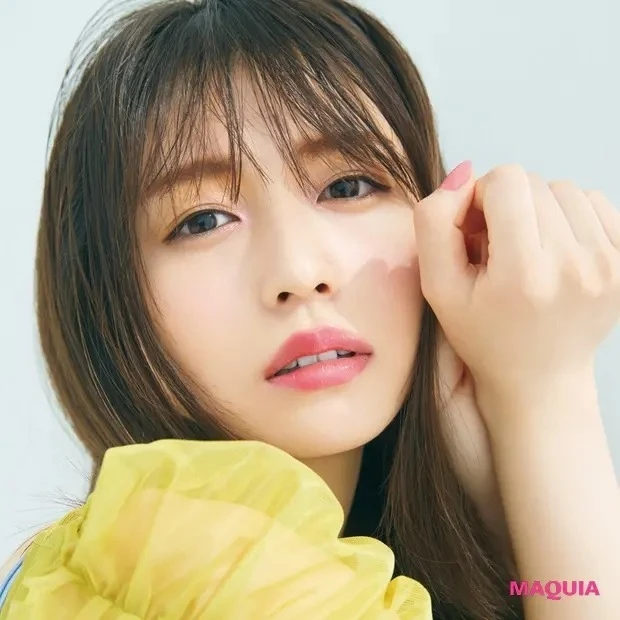 【長濱ねる×イガリシノブ】ハッピーなキャンディピンクリップで春を満喫！